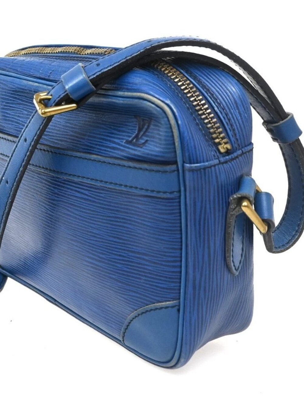 LOUIS VUITTON Trocadero 24 Shoulder Bag Epi Leather Blue France - Picture 2 of 13